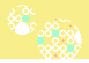 Color geometric design, vector background.