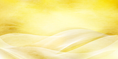 波　金　和紙　背景