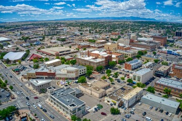 Fototapeta na wymiar Downtown Pueblo, Colorado during Summer