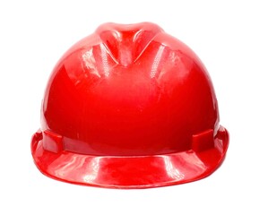 Fototapeta premium safety helmet isolated on white