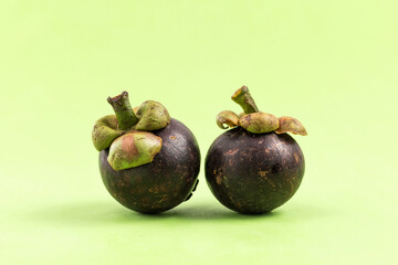 Fresh, delicious and nutritious mangosteen