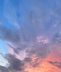 photo of the night sky in artistic processing, unrealistic