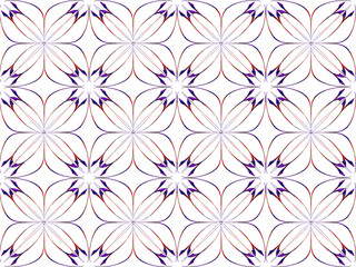 Seamless pattern design with floral background elements, beautiful ornaments