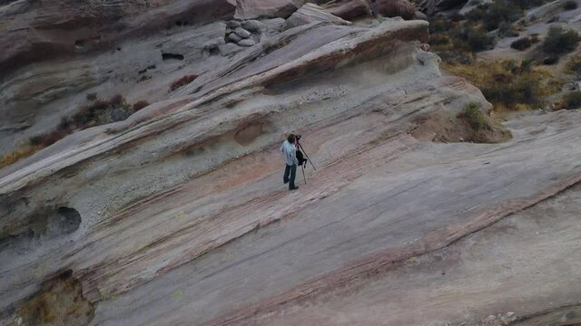 Lone photographer