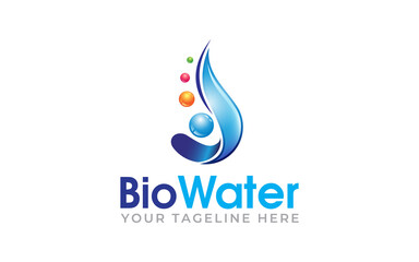 Bio Water Logo Template Design for your business