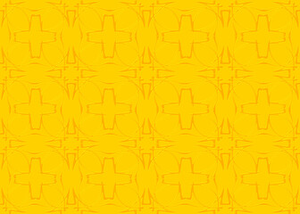 Seamless pattern design with floral background elements, beautiful ornaments