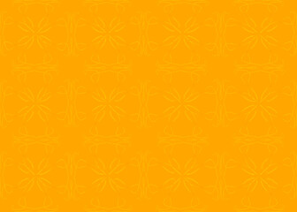 Seamless pattern design with floral background elements, beautiful ornaments