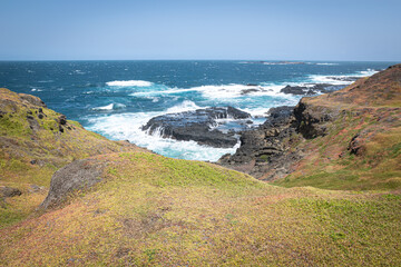 view of the coast of the sea