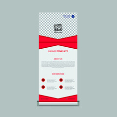 Corporate Roll-up,signage stand Banner Design