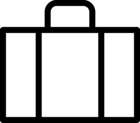 baggage icon vector for web and apps