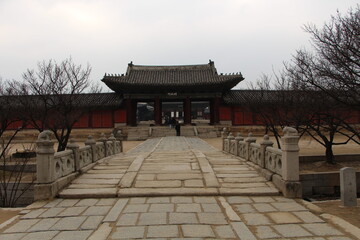Fototapeta premium korean traditional building