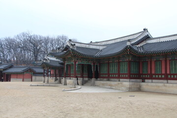 Obraz premium korean traditional building