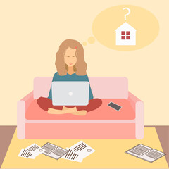 graphic, woman, laptop, vector, illustration, computer, female, business, work, technology, office, character, design, background, concept, person, cartoon, job, using, girl, internet, employee, sitt