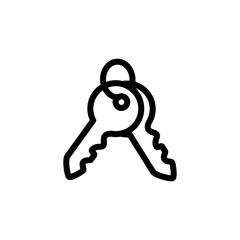 key icon line art design