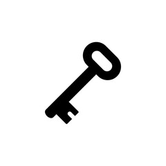 key icon glyph style design