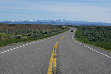 Road in Idaho - United States