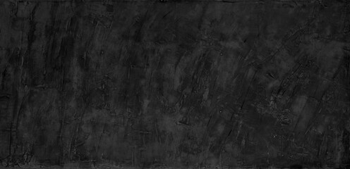 Fototapeta premium Dark concrete cement wall background texture, interior and exterior for loft design in architecture