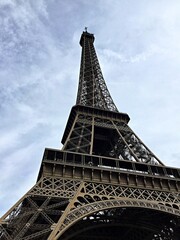 Eiffel Tower in autumn