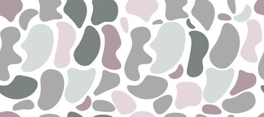 Color spots, seamless random pattern