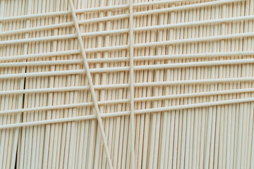 Korean noodles are in the foreground