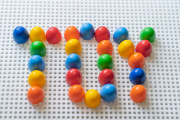 multi colored balloons