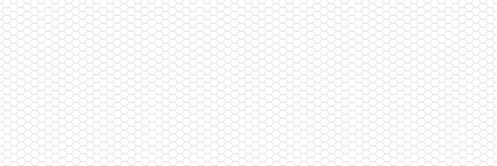 White background seamless pattern hexagon