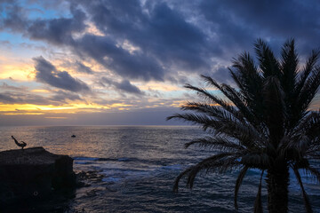 Ocean view in Santo Antao island, Cape Verde