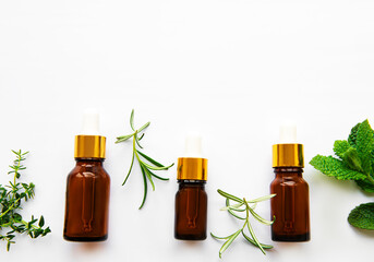 Aroma oil with herbs