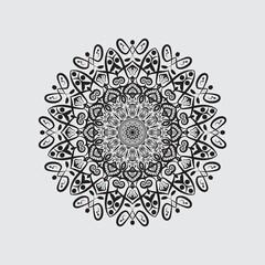 luxury ornamental mandala background design	