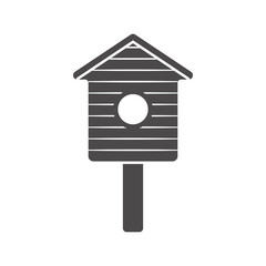 Nesting box icon in flat style.Vector illustration.