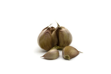 Garlic with cloves