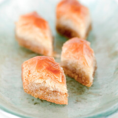 puff pastry with cream