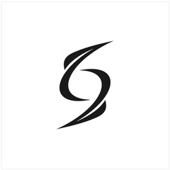 Letter S logo icon design template elements