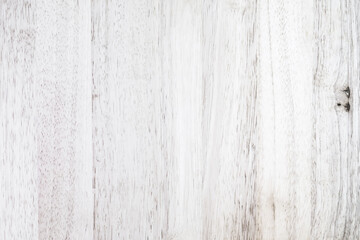 Obraz premium White wooden table rustic texture background. Old striped wood lumber wall. Lightboard floor natural pattern. Vintage plank seamless wallpaper.