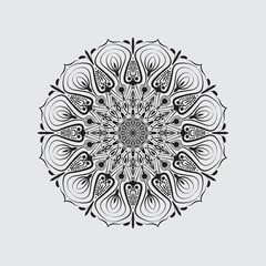 luxury ornamental mandala background design	