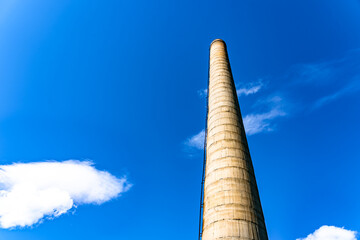 old Japanese concrete pipe of the Karafuto era on Sakhalin