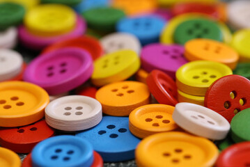 Bunte Knöpfe