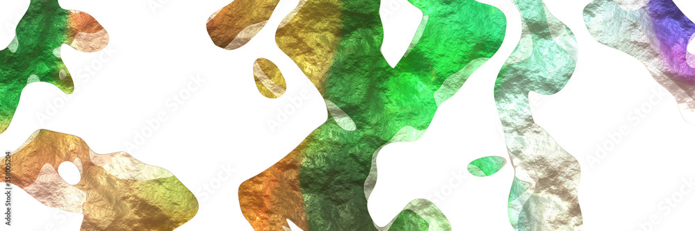 Poster abstract modern shiny background graphic with surface texture and dark khaki, forest green and light