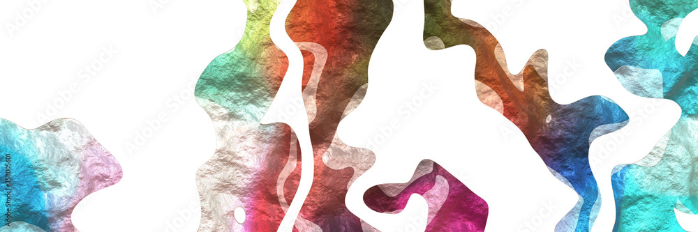 Aufkleber abstract modern shiny background graphic with surface texture and silver, blue chill and brown color