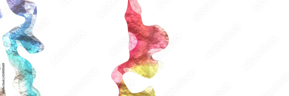 Poster abstract modern shaped figure background element with surface texture and pastel gray, moderate red and light gray colors on white background