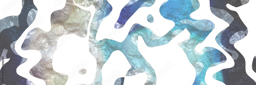 Poster abstract modern shaped figure background element with surface texture and dark gray, dim gray and li