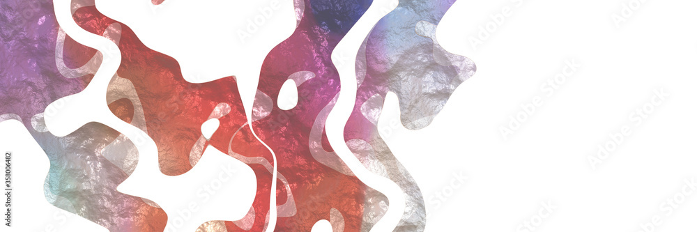 Poster creative modern shaped figure background element with surface texture and rosy brown, indian red and