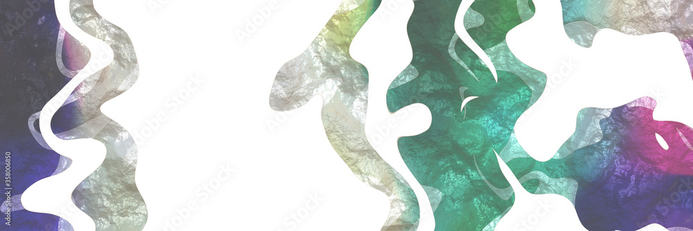 Poster modern shaped abstract figure background element with surface texture and dim gray, pastel gray and 