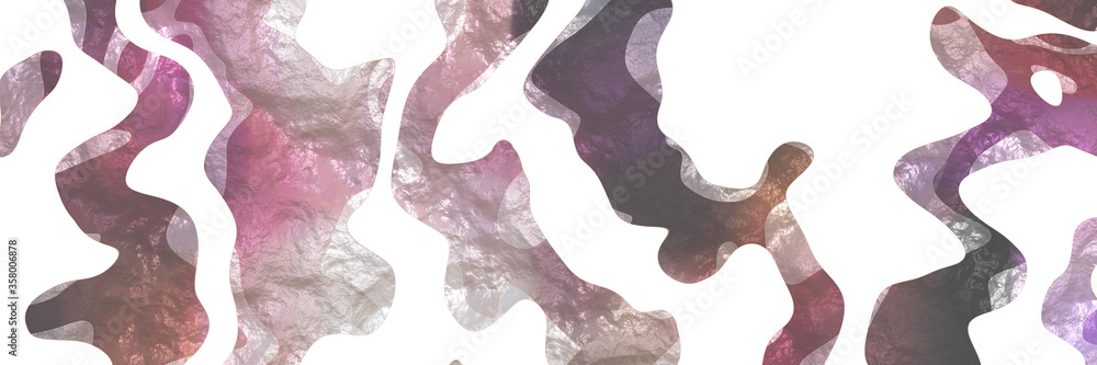 Aufkleber abstract modern shiny background element with surface texture and rosy brown, dim gray and misty rose colors on white background