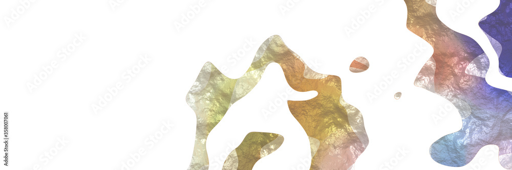 Poster abstract modern shaped figure background element with surface texture and tan, rosy brown and light 
