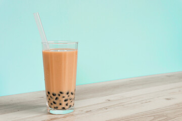 Tapioca drink. Brown.　タピオカドリンク  ブラウン