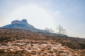 Kesaria Stupa at Vaishali, India.
