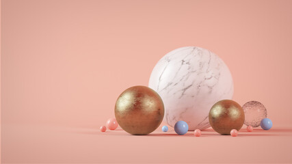 textured spheres