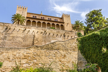 Obraz premium Royal Palace of La Almudaina, Majorca, Spain