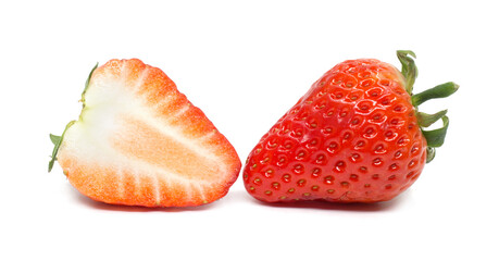 strawberry isolated on white background